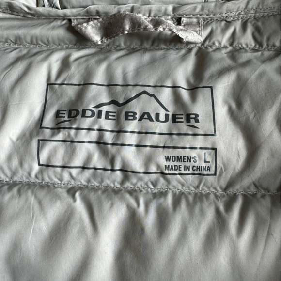 Eddie Bauer Women's Cirruslite Down Parka, Lt Gray Recycled, Large - Picture 2 of 10